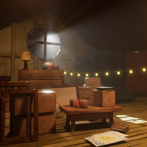 Environnement 3D jeu de fin de troisième année